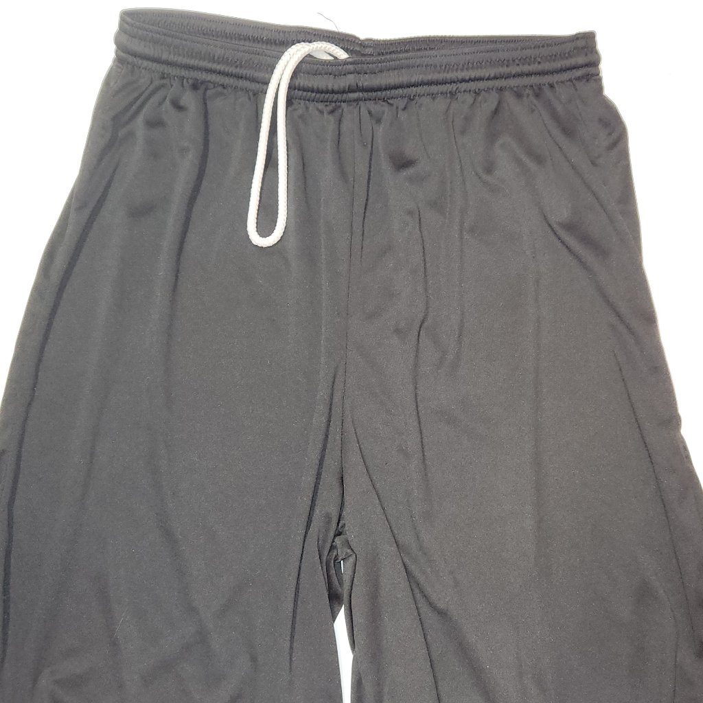 Sport Tek Mens Black Athletic Shorts In Size Medium